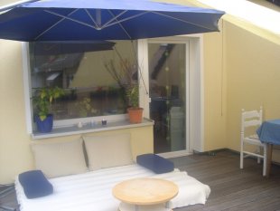 Terrasse / Balkon 'private strandbar'