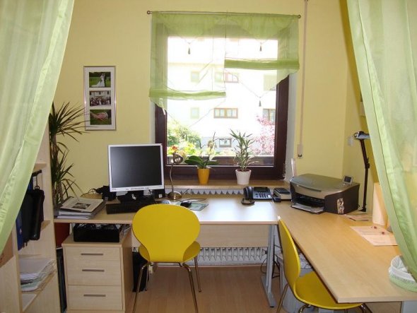 Arbeitszimmer / Büro 'daheim in den Alpen'