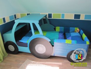 Kinderzimmer 'Traktor-Baustellenzimmer'