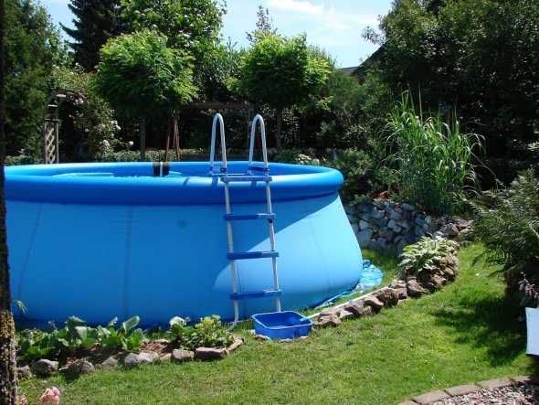 Garten 'Pool und Poolhaus  2011'