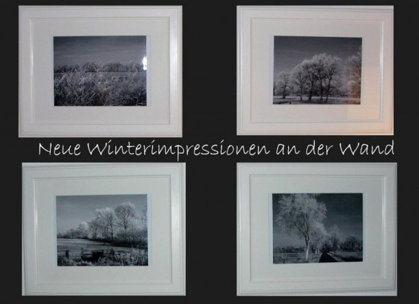 die neuesten eigenen Fotos aus der Winterwunderwelt vor 2 Wochen :)