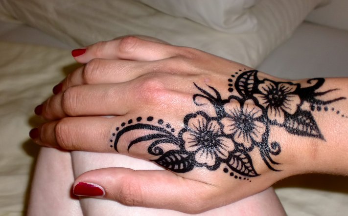 Mein 1. Henna Tattoo :)
