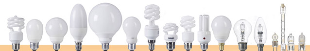 große Auswahl an Energiesparlampen zum Beispiel bei OSRAM
